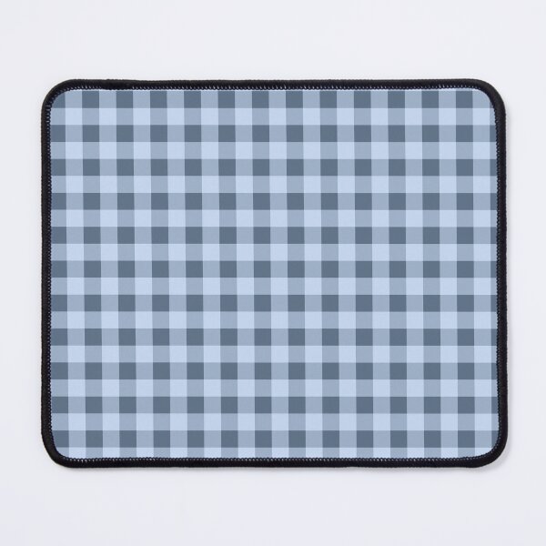 Item preview, Shades of blue gingham. Dusty blue, sky blue checks. Blue plaid designed and sold by LucianaMcHugh.