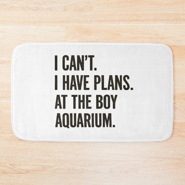 Item preview, I Can’t I Have Plans at The Boy Aquarium Funny Hockey Humor designed and sold by faridman.