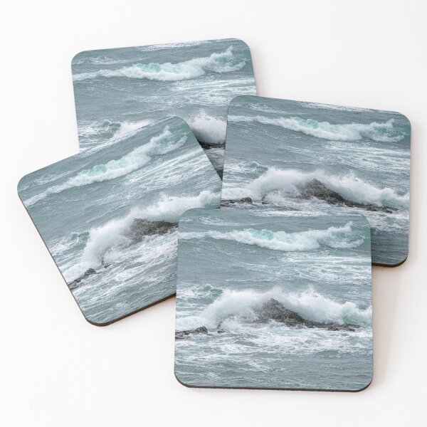 Item preview, Crashing wave on rock on Oregon Coast designed and sold by lisavonbiela.