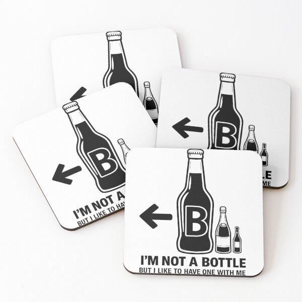 Item preview, “Funny Bottle ,Playful Design for Stickers, T-Shirts & Decor” designed and sold by HS Studio.