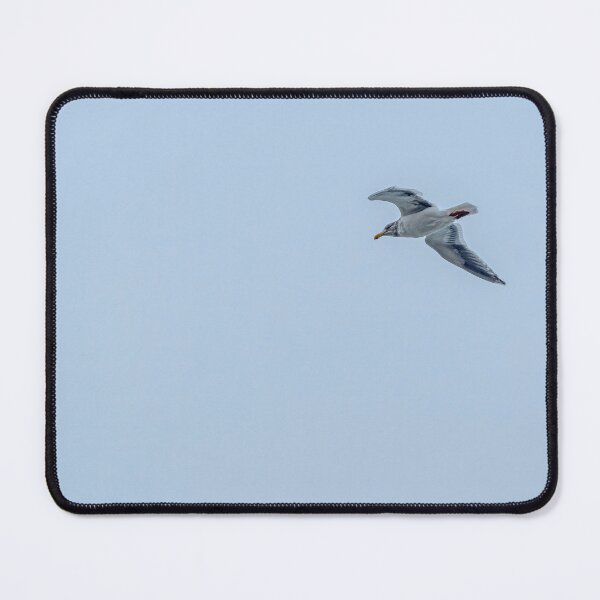 Item preview, Isolated Seagull against a cloudless sky designed and sold by lisavonbiela.