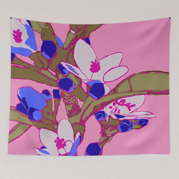 Item preview, Australian Wax Flower | Native Flora Botanical Illustration designed and sold by hayleygpaints.
