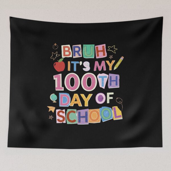 Item preview, 100 Days of School T-shirt, 100 Days t-shirt, 100th Day of School Celebration, Student t-shirt, Back to School t-shirt, Gift for Teacher designed and sold by THREE LITTLE BEANS.