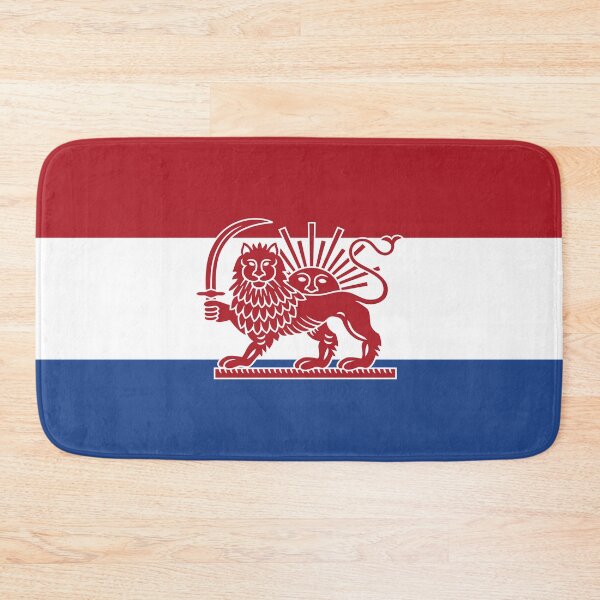 Item preview, Dutch–Iranian Heritage Flag | Lion and Sun Fusion designed and sold by FlagX.