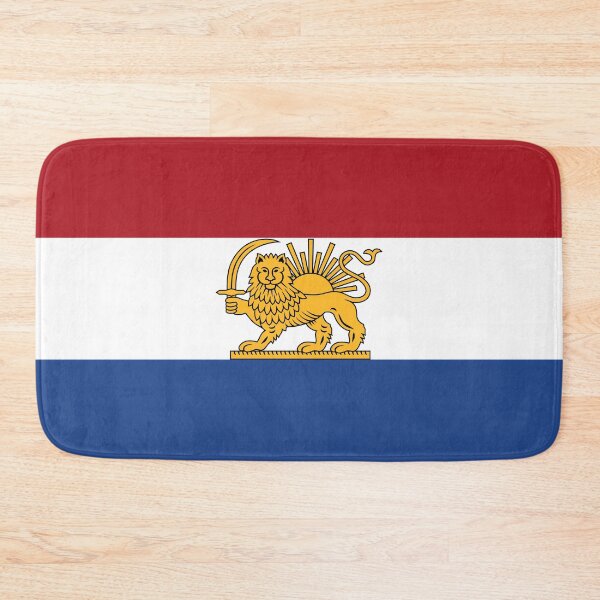 Item preview, Dutch–Iranian Heritage Flag | Lion and Sun Fusion designed and sold by FlagX.