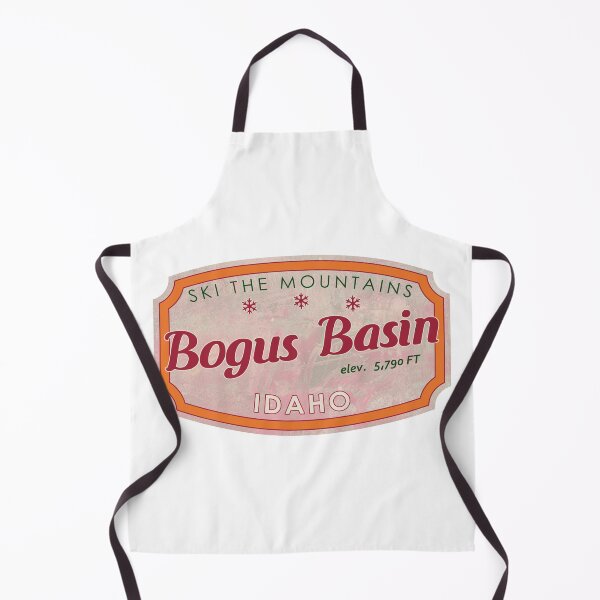 Item preview, Bogus Basin, Idaho, Ski, textured skiing badge designed and sold by Wanderful-roads.