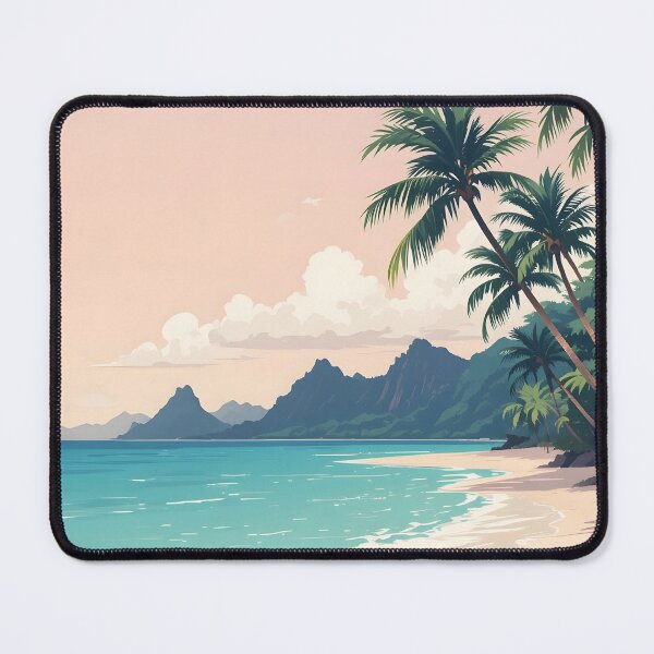 Item preview, Lanikai Beach Turquoise Water Art designed and sold by wildexperience.