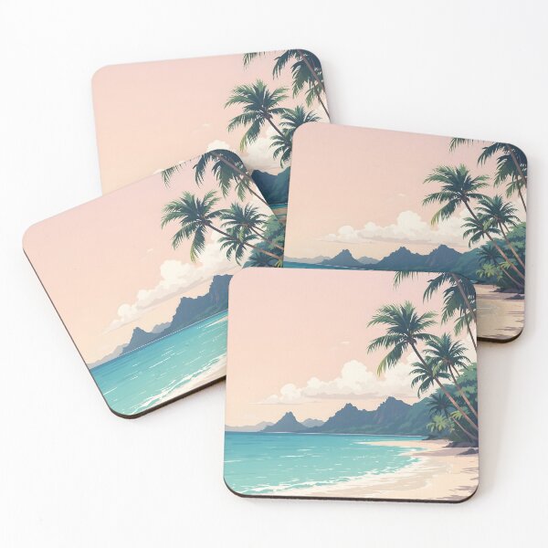 Item preview, Lanikai Beach Turquoise Water Art designed and sold by wildexperience.