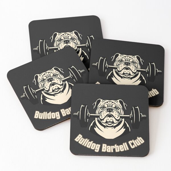 Item preview, Bulldog Barbell Club Funny Gym Weightlifting Fitness designed and sold by MANA-Goods.