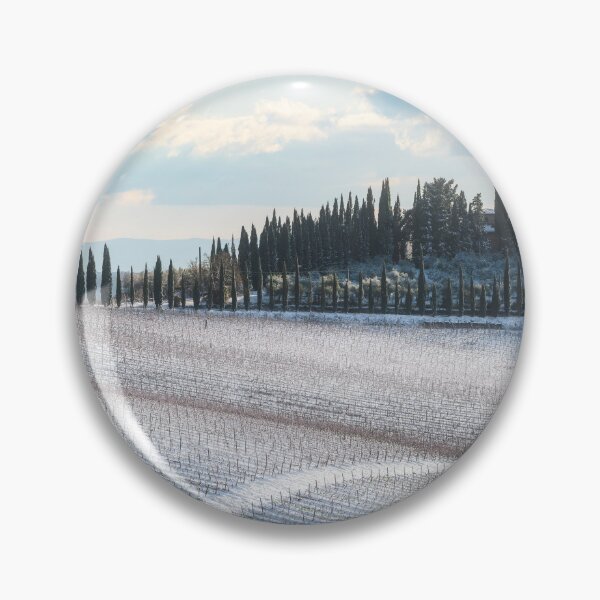 Item preview, Rare Winter Snowfall over the Radda in Chianti Vineyards, Tuscany designed and sold by Stefano Orazzini.