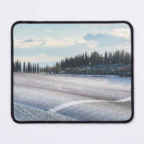 Item preview, Rare Winter Snowfall over the Radda in Chianti Vineyards, Tuscany designed and sold by Stefano Orazzini.