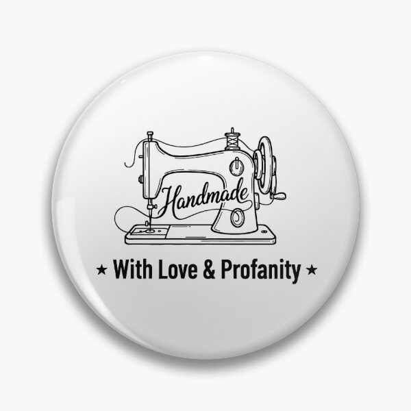 Item preview, Handmade with Love and Profanity – Fun Sewing & DIY Design designed and sold by Fuechse.