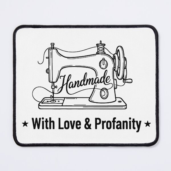 Item preview, Handmade with Love and Profanity – Fun Sewing & DIY Design designed and sold by Fuechse.