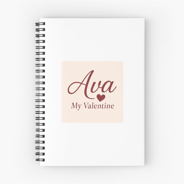 Item preview, Ava Is My Valentine – Romantic Name Valentine Gift designed and sold by chessnegocios.