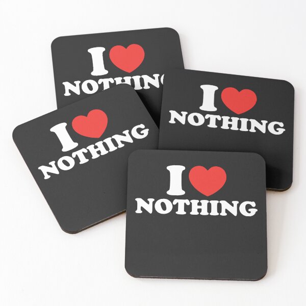 Item preview, I Love Nothing designed and sold by shitpostee.
