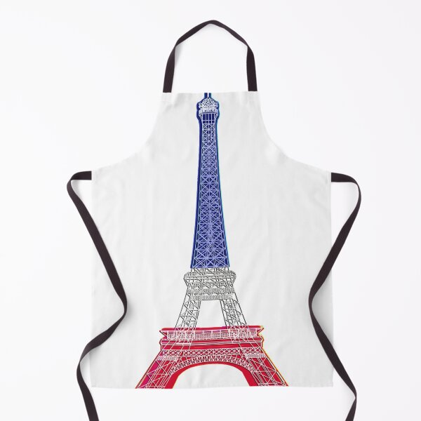 Aperçu de l'œuvre Tour Eiffel Drapeau Français créée et vendue par PixDezines.
