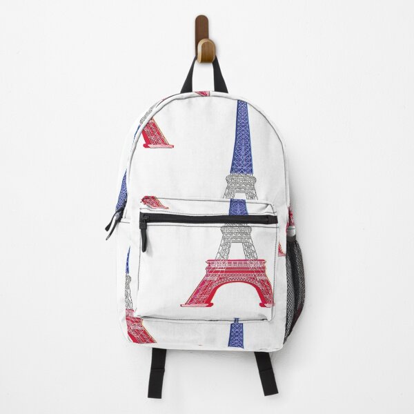 Aperçu de l'œuvre Tour Eiffel Drapeau Français créée et vendue par PixDezines.