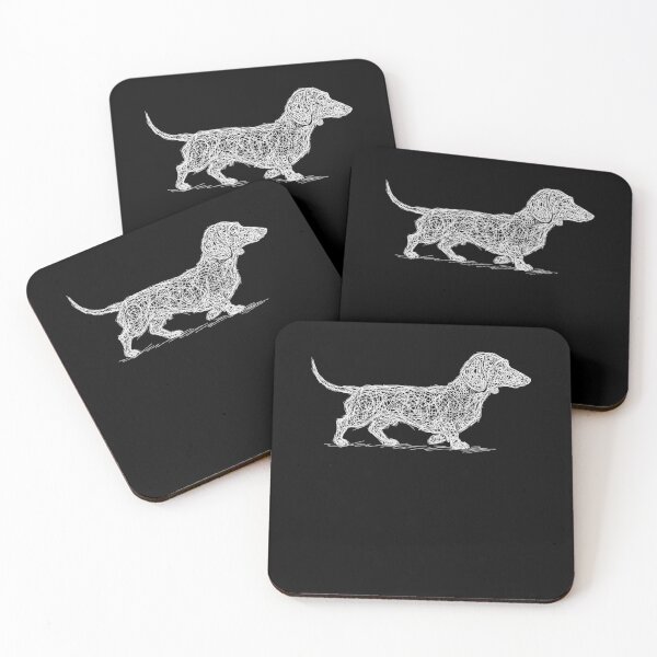 Item preview, Scribble Dachshund Dog Lover Gift designed and sold by salmzouriart.