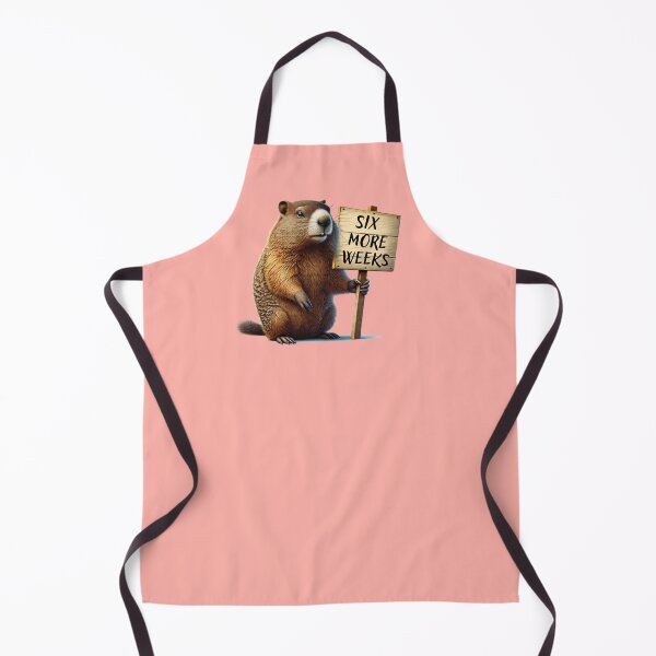 Item preview, Six More Weeks - Funny Groundhog Day designed and sold by TherezaDesign.