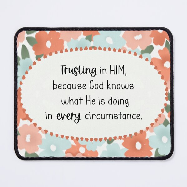 Item preview, Trust in God - Proverbs 3:5-6 designed and sold by Willow & Grace Designs.