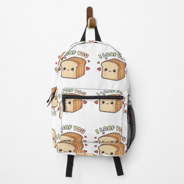Item preview, I Loaf You - Cute Kawaii Bread Pun designed and sold by velveteclipseco.