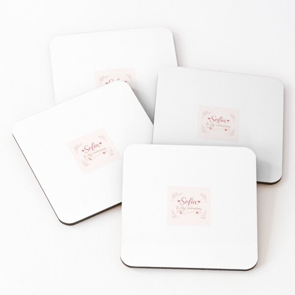 Item preview, Sofia Is My Valentine – Romantic Name Valentine Gift designed and sold by chessnegocios.
