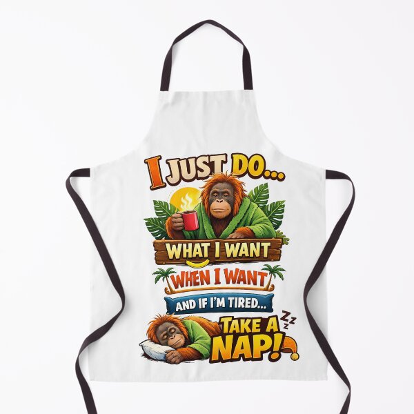 Item preview, Lazy Orangutan Drinking Coffee  designed and sold by MarkColeImaging.