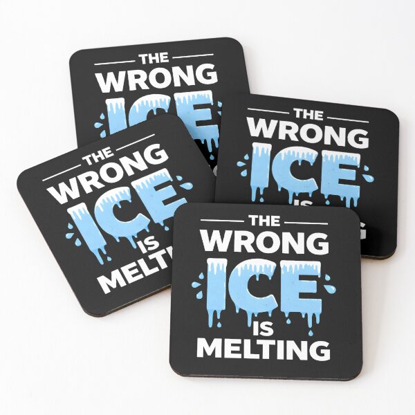 Item preview, The Wrong Ice Is Melting, Nerd Humor Math Science Joke Gift Graphic Tee designed and sold by saloui.