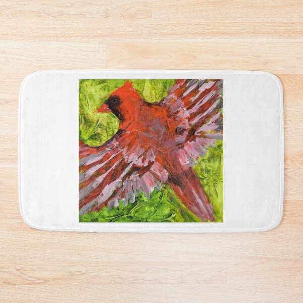 Item preview, Cardinal in Flight designed and sold by Laura King  Fine Arts.