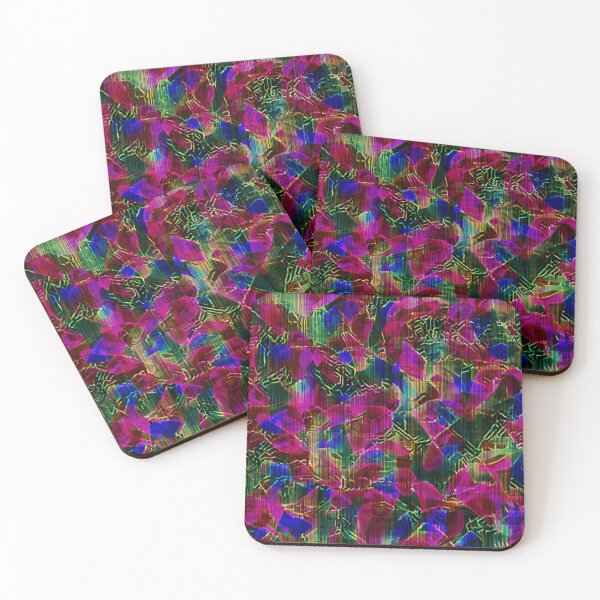 Item preview, Neon color forest pattern designed and sold by JeniSeny.
