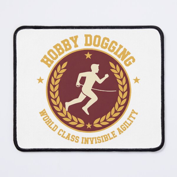 Item preview, Hobby Dogging – Invisible Agility Sport Badge Design designed and sold by Fuechse.