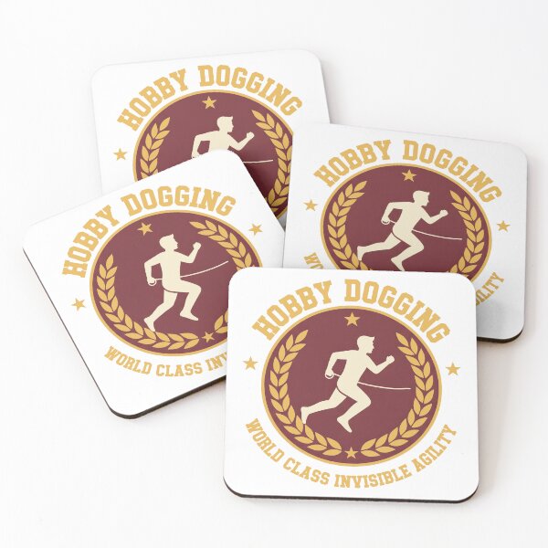 Item preview, Hobby Dogging – Invisible Agility Sport Badge Design designed and sold by Fuechse.