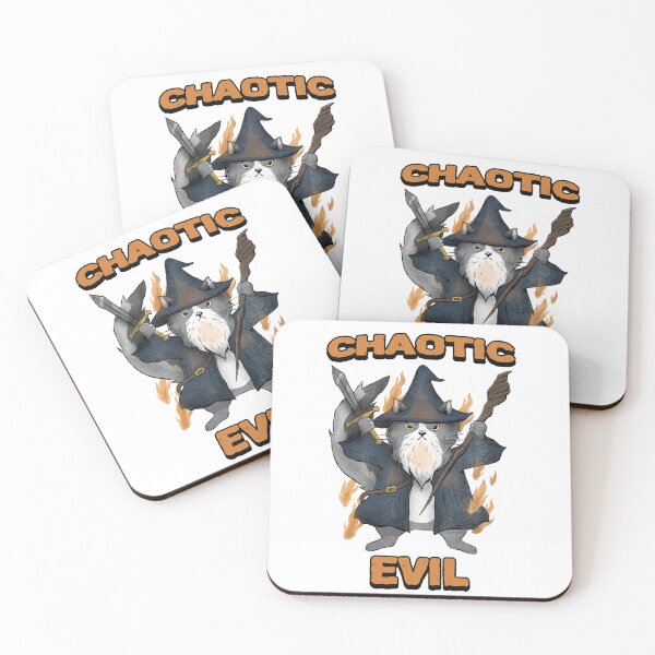 Item preview, Chaotic Evil D&D T-Shirt designed and sold by DrewsterRoo.