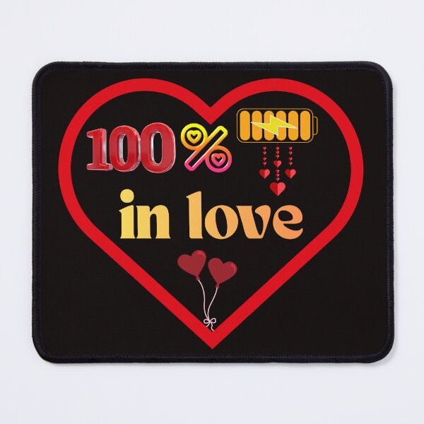 Item preview, 100% In Love,100% heart designed and sold by OLYUS.