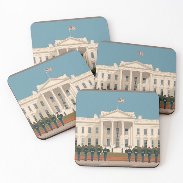 Item preview, White House Travel Poster Art designed and sold by sky11PP.
