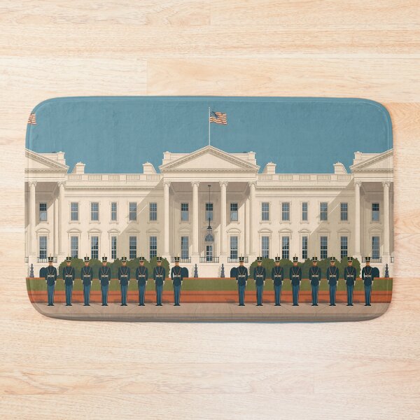 Item preview, White House Travel Poster Art designed and sold by sky11PP.