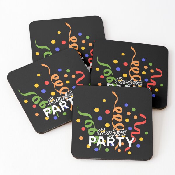 Item preview, No party without confetti and streamers - Carnival atmosphere designed and sold by Like it Different.