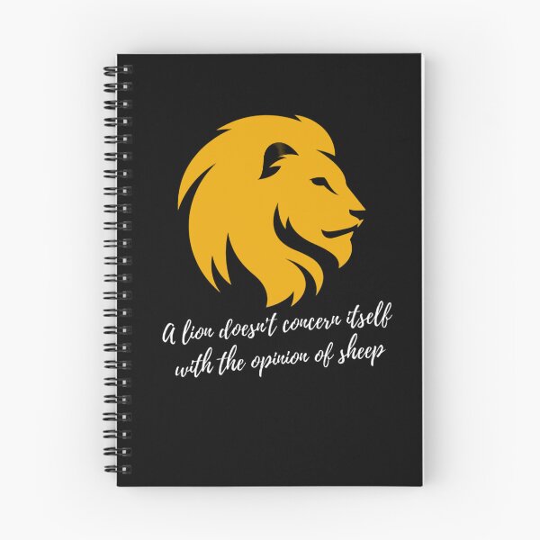 Item preview, Lion Motivation Quote – Fearless Mindset Design designed and sold by Basma Store.