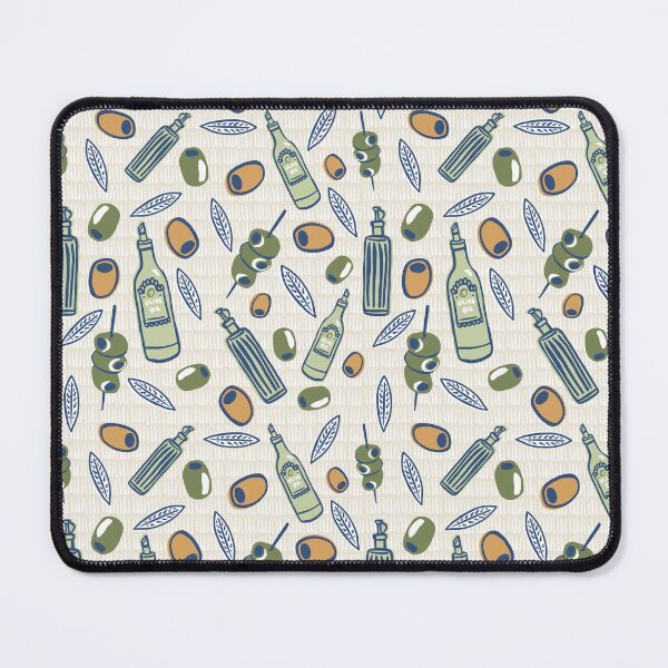Item preview, Mediterranean olive oil pattern designed and sold by Patternandflow.