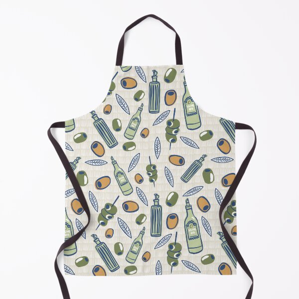 Item preview, Mediterranean olive oil pattern designed and sold by Patternandflow.