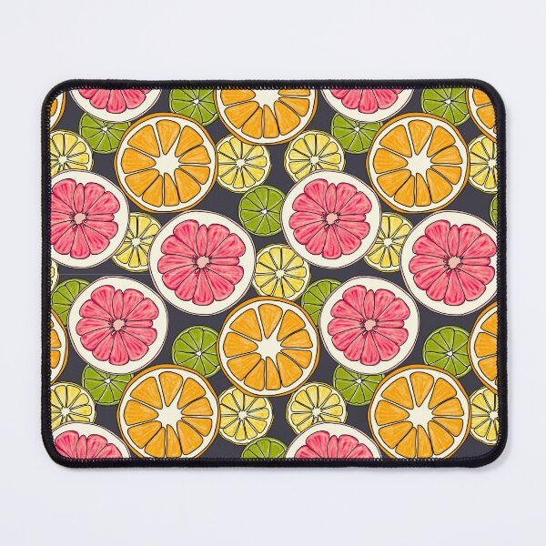 Item preview, Extra Zesty -Hand Drawn Citrus Seamless Pattern – Oranges, Lemons, Limes & Grapefruit designed and sold by Prickly Pear Products.