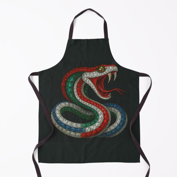 Item preview, Gemstone Snake Mosaic Art designed and sold by DigitalGemArt.