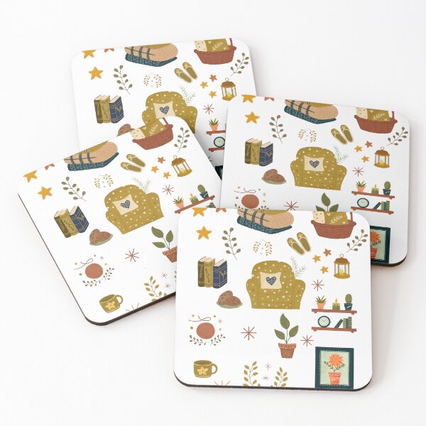 Item preview, Cozy Hygge Art Print  designed and sold by TeraLynne.