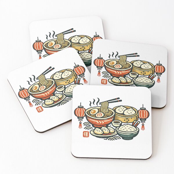 Item preview, Asian Street Food – Vintage Logo Retro Asian Food designed and sold by Dax Studio.