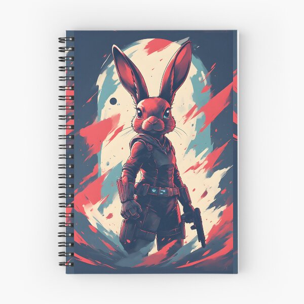 Item preview, black rabbit superhero designed and sold by owi-art.