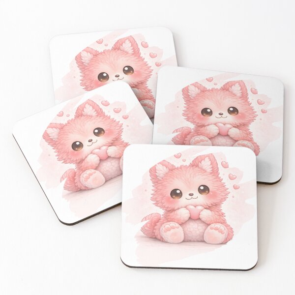 Item preview, Red Heart Valenbubu Plush Character - NixWing Comfort Collection designed and sold by NixFire.