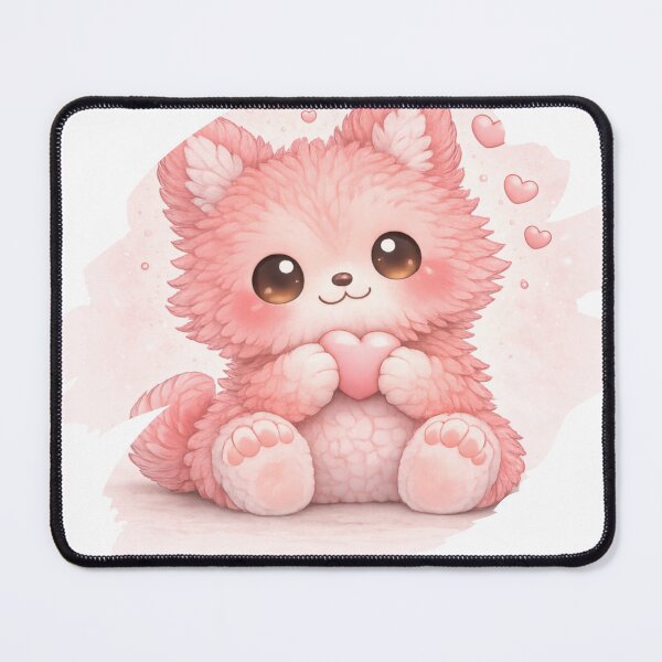 Item preview, Red Heart Valenbubu Plush Character - NixWing Comfort Collection designed and sold by NixFire.