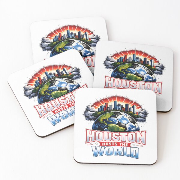 Item preview, Houston Hosts the World Soccer Shirt – Global Game Houston Tee designed and sold by MJGalanex.