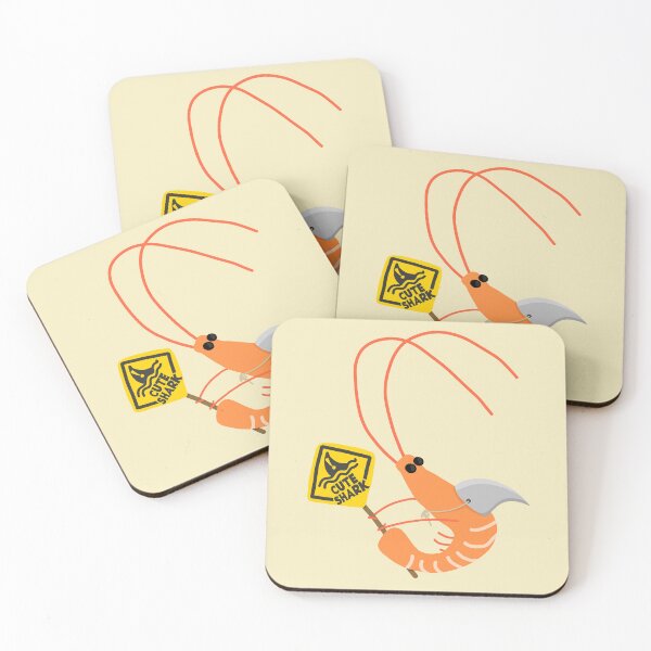 Item preview, Cute Shark Shrimp designed and sold by petiteToulon.