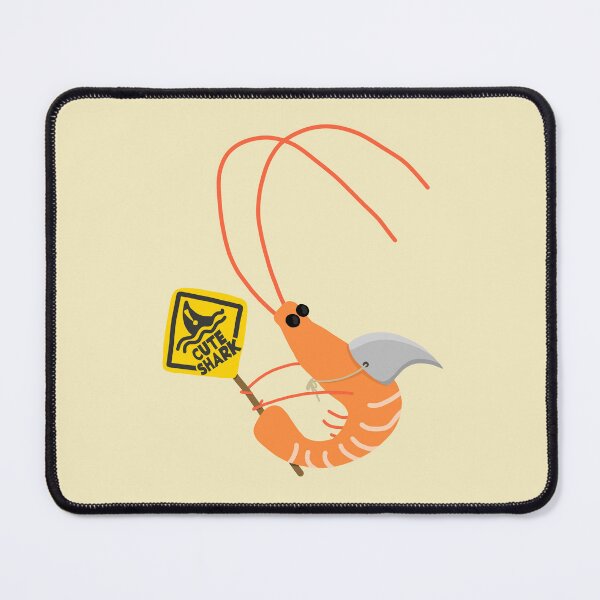 Item preview, Cute Shark Shrimp designed and sold by petiteToulon.